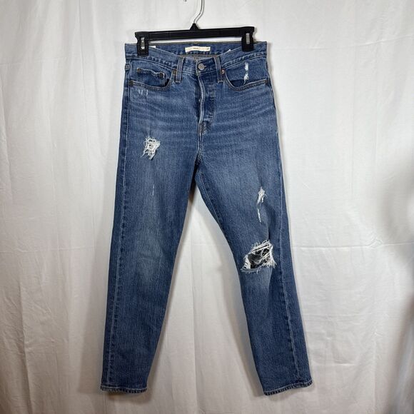 Levi’s Wedgie Button Fly Straight Leg Size 27 Preowned - Picture 1 of 12